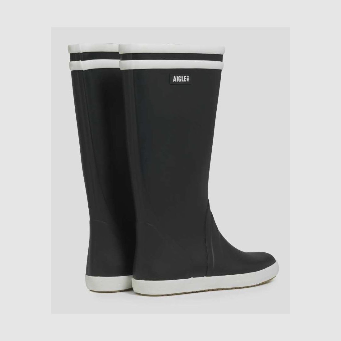 Bottes homme goeland 2 marine/blanc Aigle, image 2 sur 4