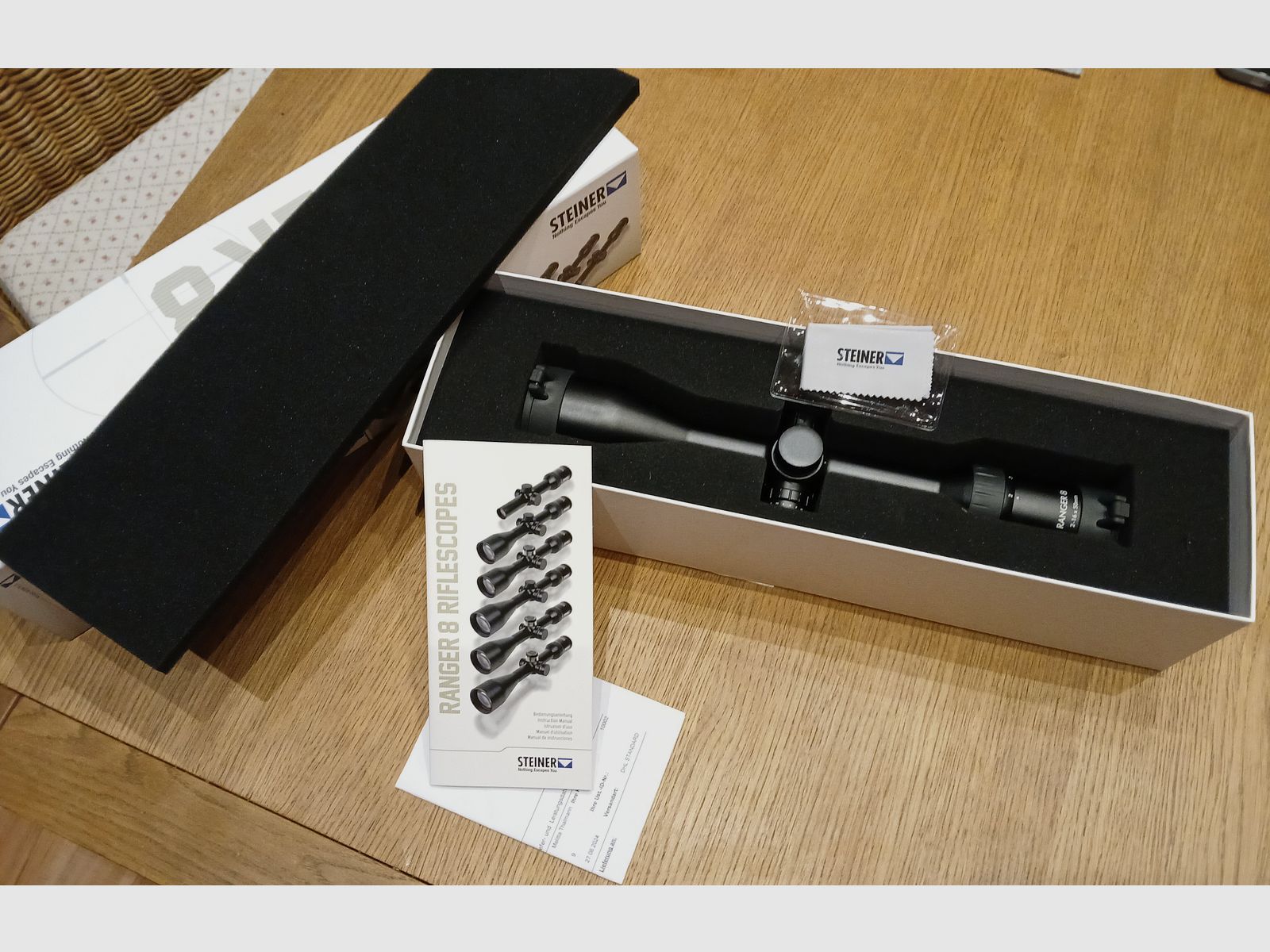 Steiner Ranger 8, 2-16x50 avec rail Zeiss emballé d'origine