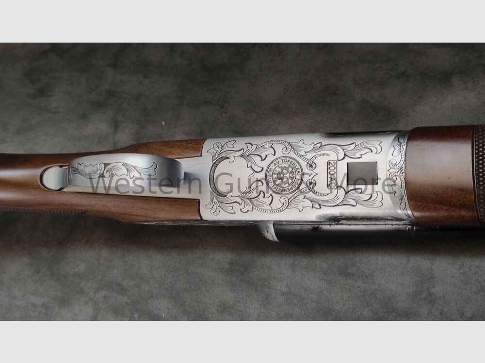 Huglu Mod.200AC Silber voll Graviert "Coachgun"