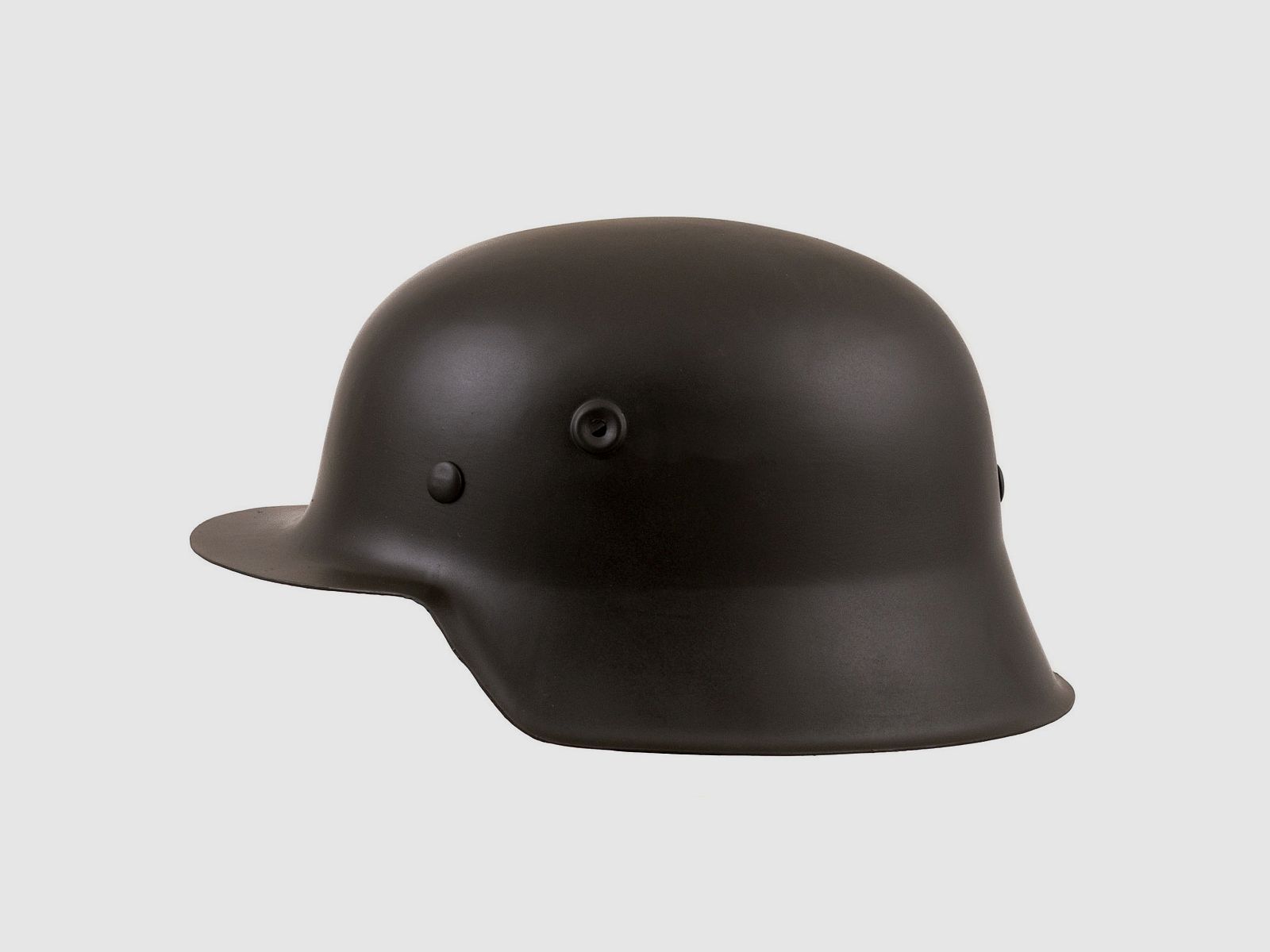 Stahlhelm M42 mit Lederinlet und Kinnriemen