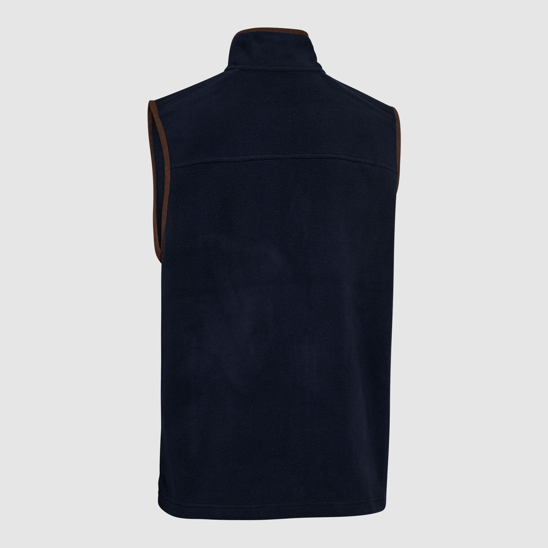 Cumbria Fleece Weste - Dark Blue – Größe: L