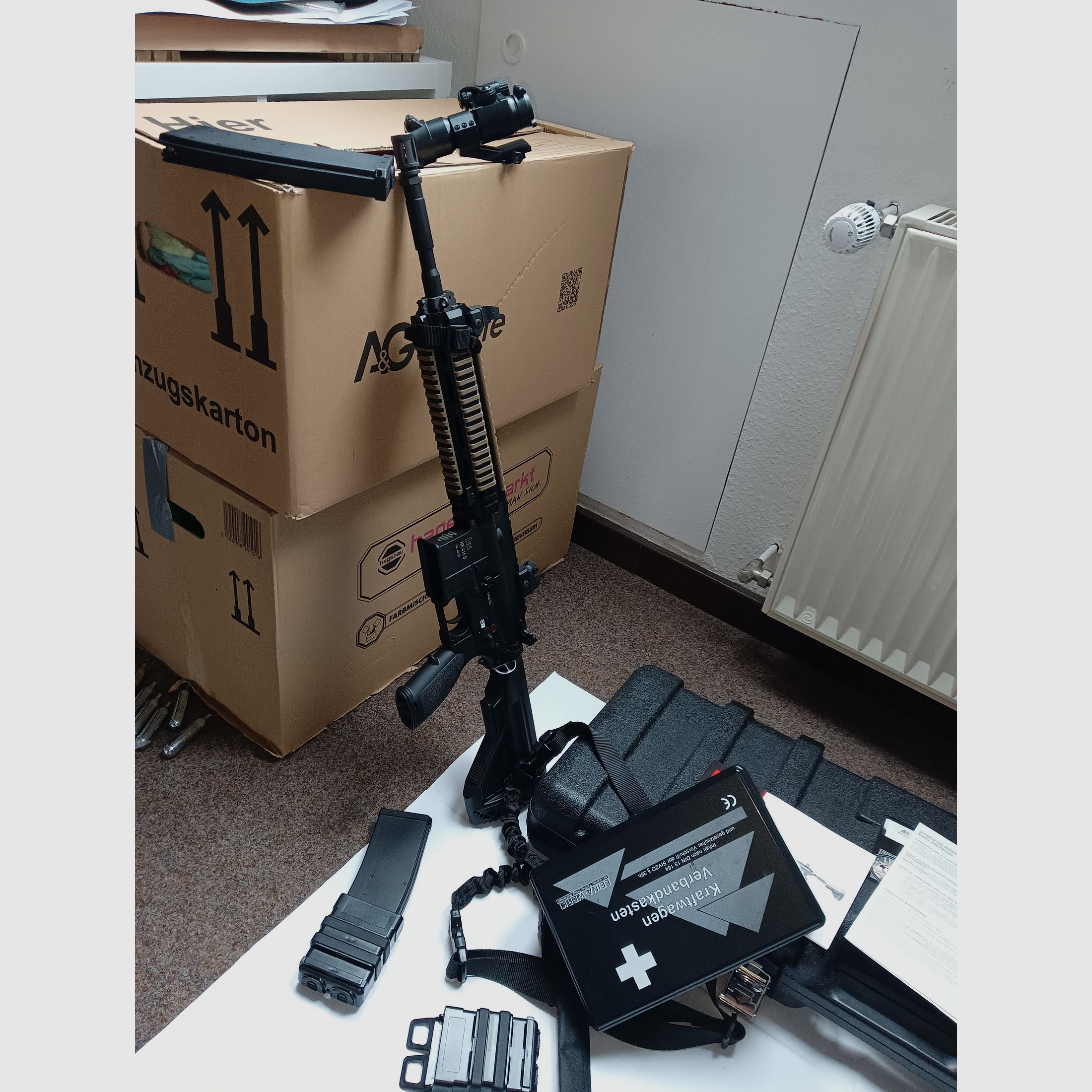 Umarex T4E HK416 cal.43  Sammlung Auflösung TPM1 Glock 17
