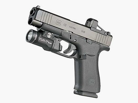 GLOCK 48 R/MOS/FS + Rotpunkt-Visier + Taktisches Licht
