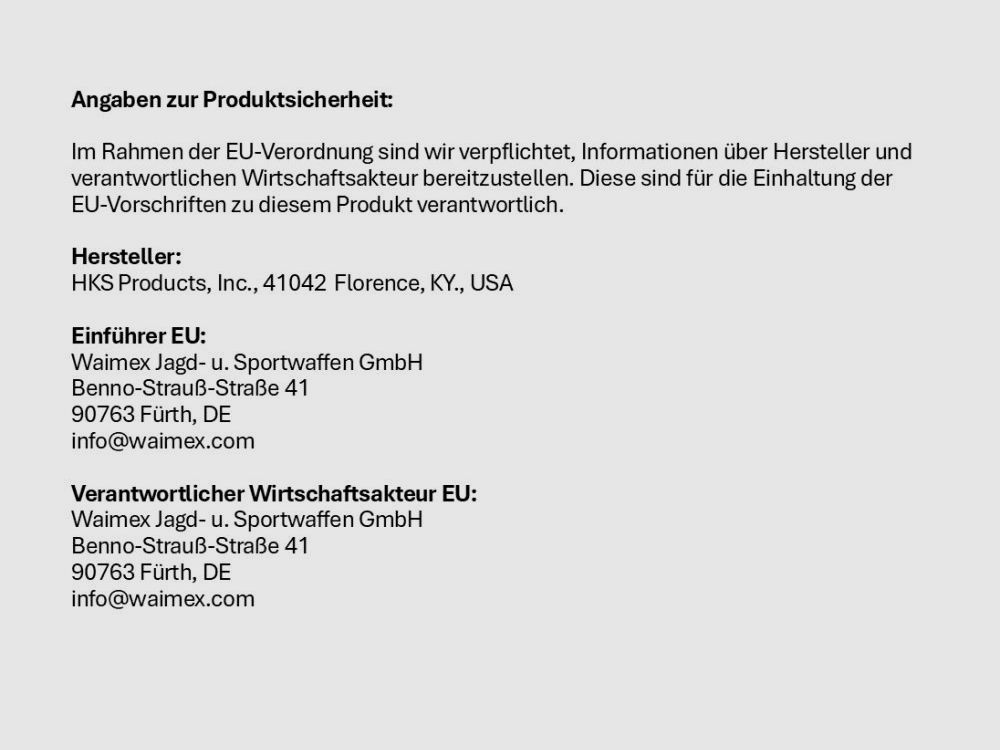 HKS. HKS Speedloader Case Cordura negra (para 2 speedloaders) con cierre de velcro ancho de cinturón de hasta 2,25"