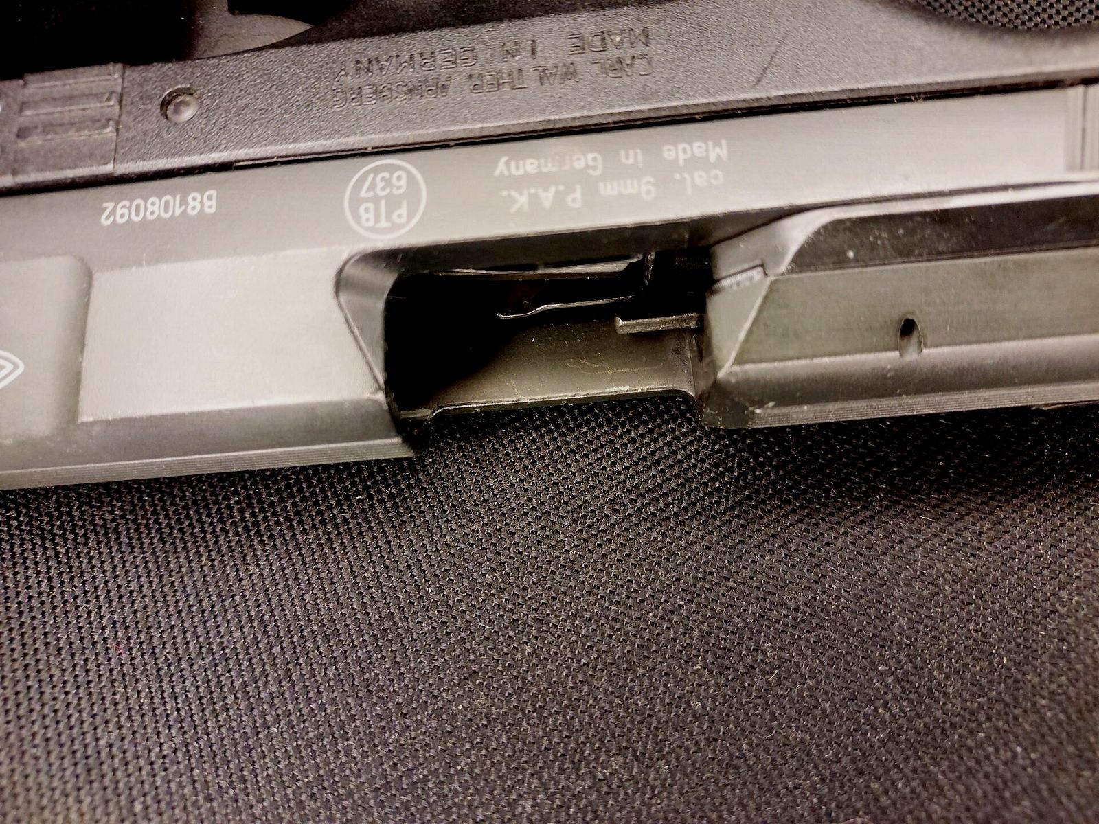 Walther P99 Schreckschuss Pistole 9mm P.A.K. (PTB 637)