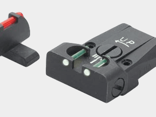 LPA Fiber Optic-Visier TTF für SIG-Sauer P229, P320 und Springfield XD inkl. ...