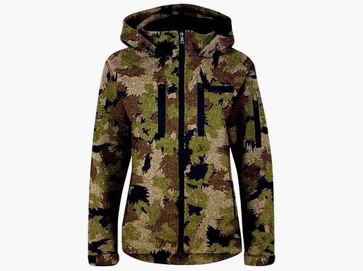 Sturdy ladies camo loden jacket Hedlund Leka Pro Silent Forest / TOP QUALITY AND VALUE FOR MONEY