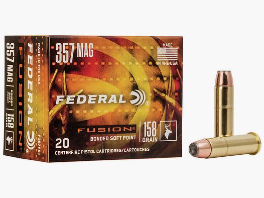 Federal Fusion .357 Mag. 158GR SP 20 cartucce