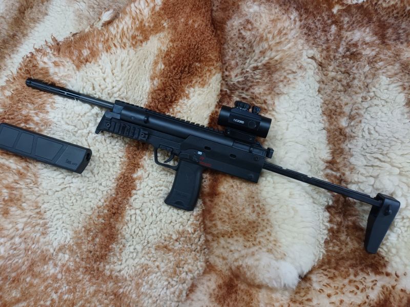 Heckler & Koch HK MP7 Druckluftwaffe LG Cal.4,5mm Diabol Luftgewehr <> Ultra Böse <> Bitte Ansehen