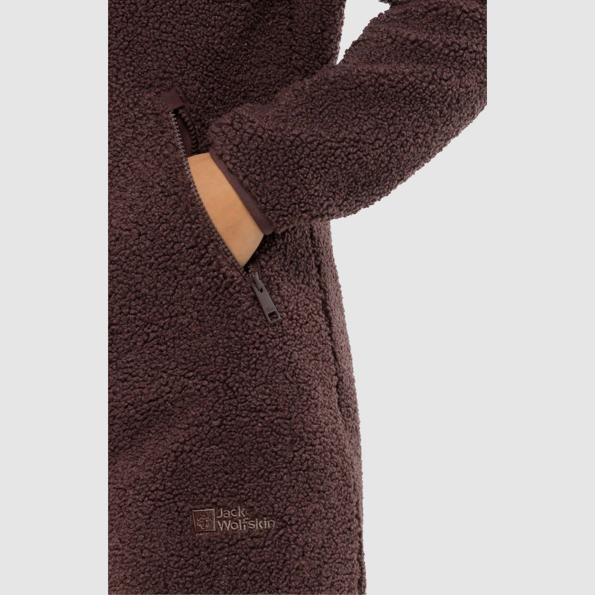 JACK WOLFSKIN High Curl Coat W Boysenberry