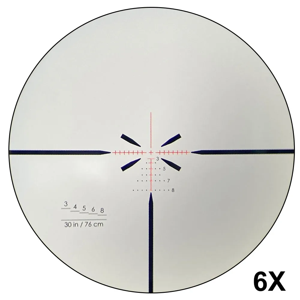 SAI Optics – SAI 6 1-6x24mm / matte flat dark earth / 7.62 Nato Ballistic Reticle, Bild 6 von 7