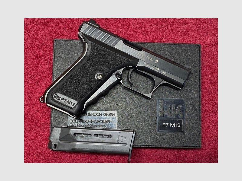 Auflösung meiner Sammlung: Heckler & Koch Mod. P7 M13 Kal. 9mm