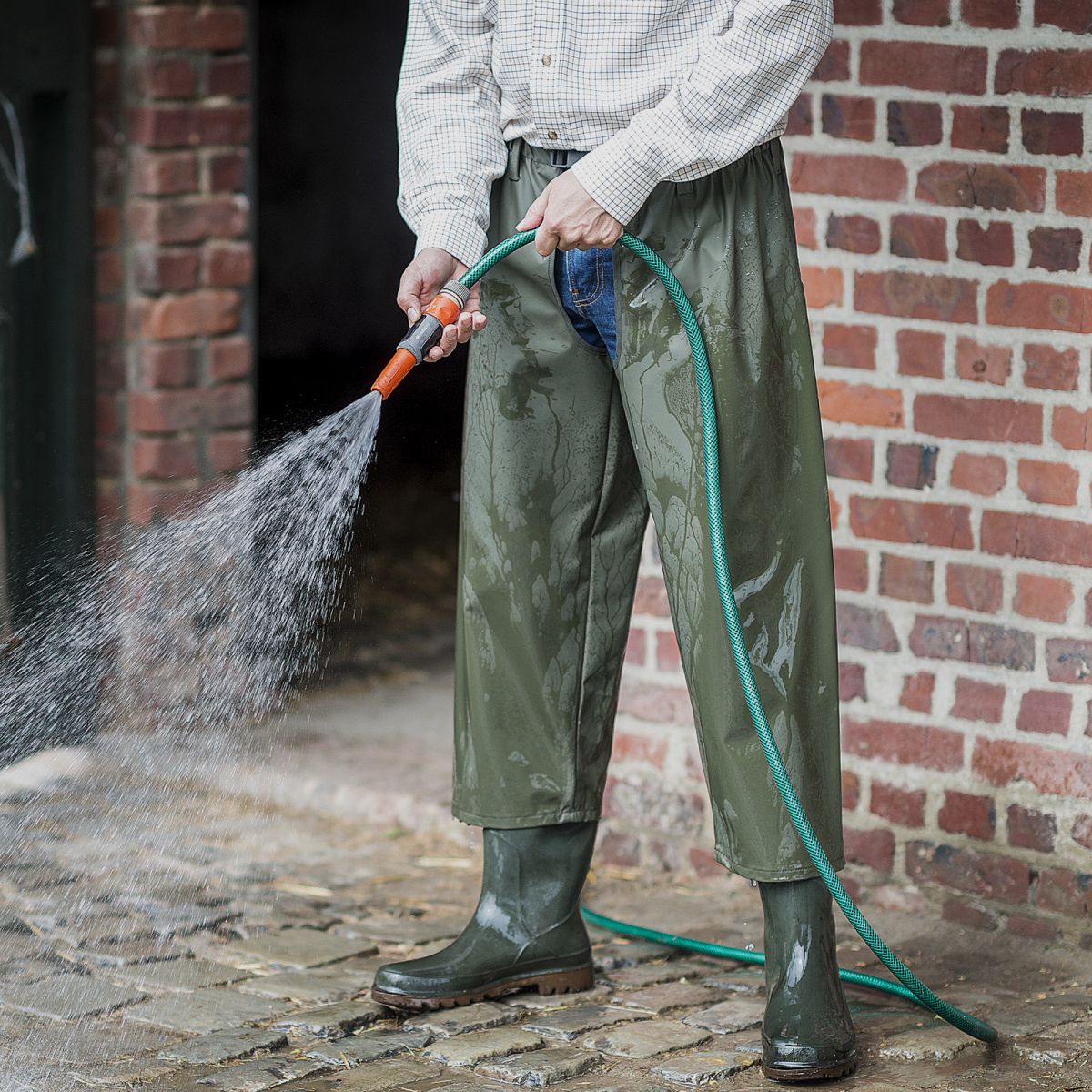 BALENO leg warmers Forest khaki