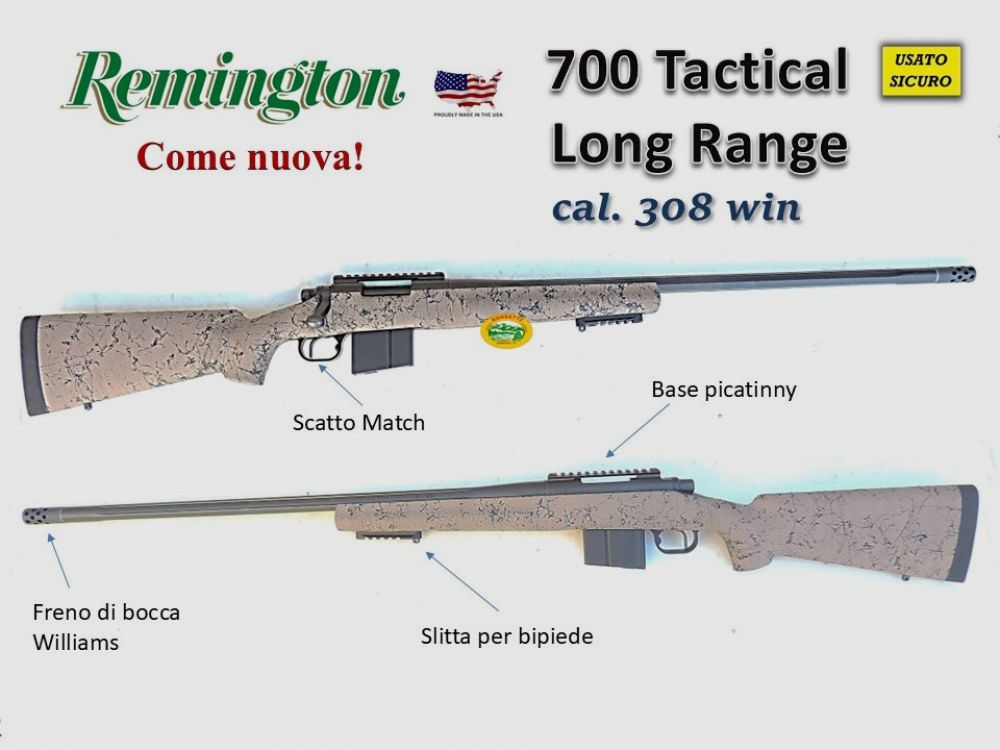REMINGTON 700 TACTICAL Kal. .308 Win - gebraucht - R.16996