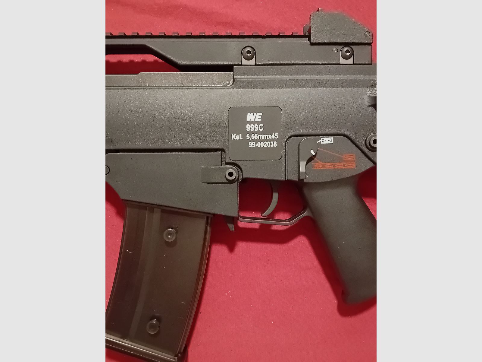 Wei-ETech Mod. 39C Open-Bolt Gas-Blow-Back Softair