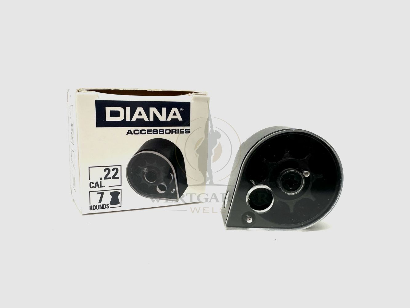 Diana Magazin für chaser,bandit,stormrider,trailscout 5,5mm (.22) 7 Schuss, Bild 1 von 3