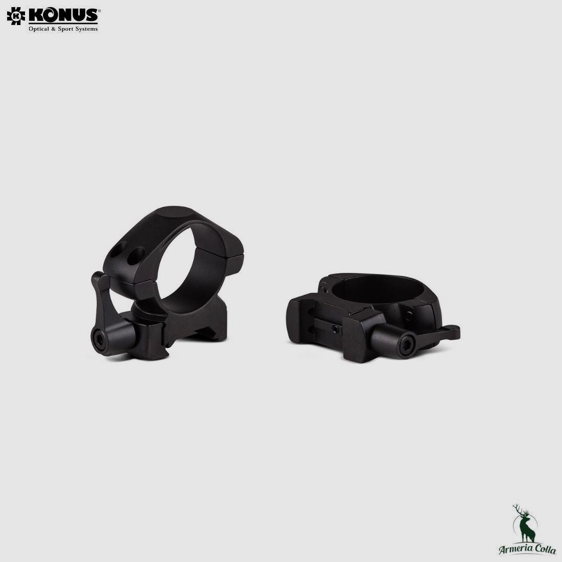 Konus Medium Steel Quick Release Rings 30mm art. 7410