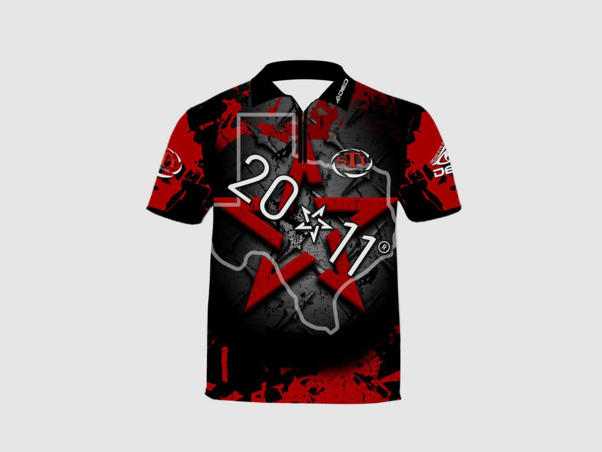 DED STI 2011 Red Edition T-Shirt, Größe: M, Benutzerdefinierter Name: Mit Benutzerdefiniertem Namen, Kleidungstyp: Damen, Bild 1 von 3
