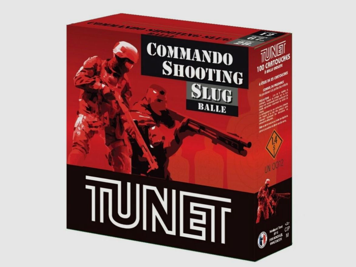 Tunet 12/67,5 Commando Slug 28g.