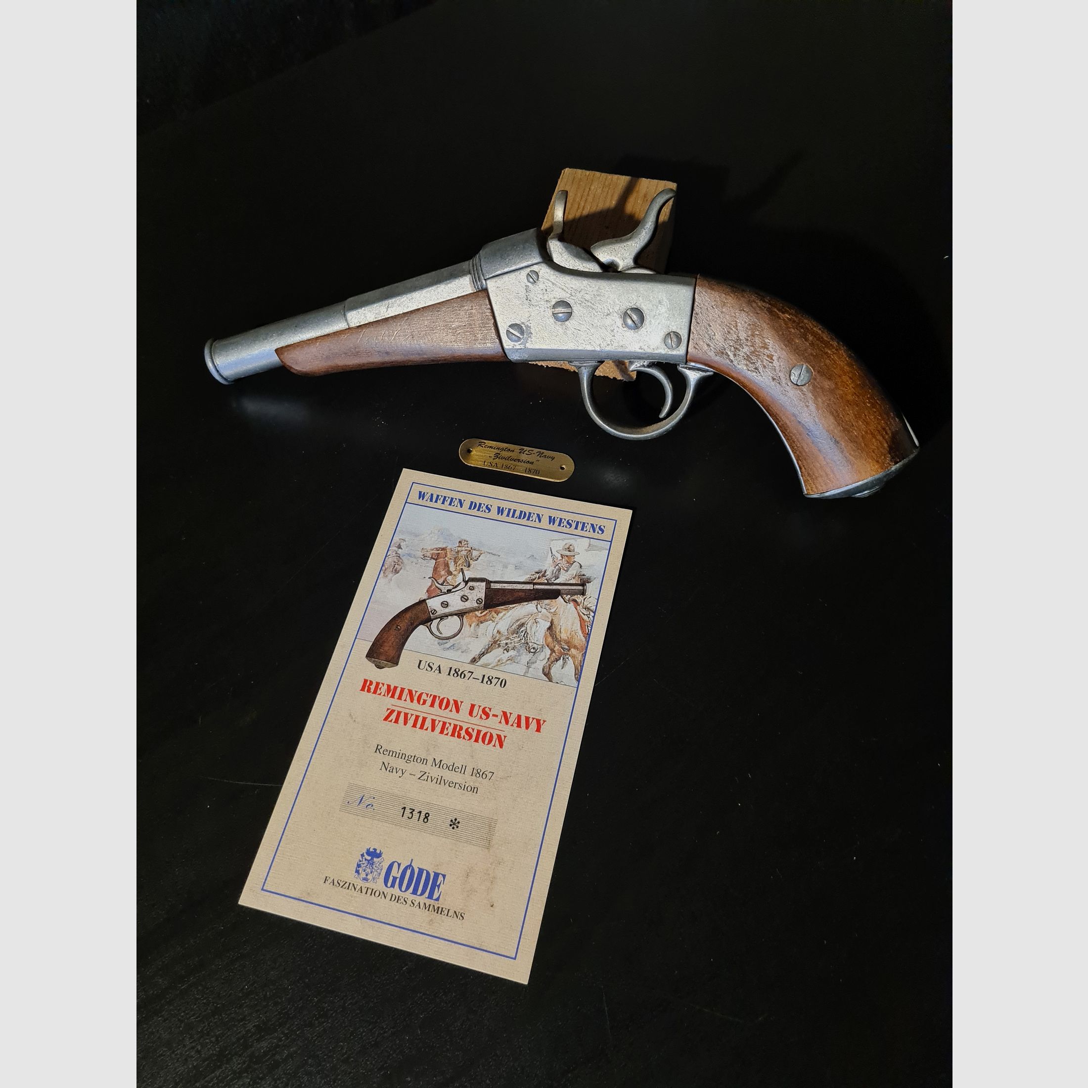 REMINGTON US-NAVY WERSJA CYWILNA Broń dekoracyjna