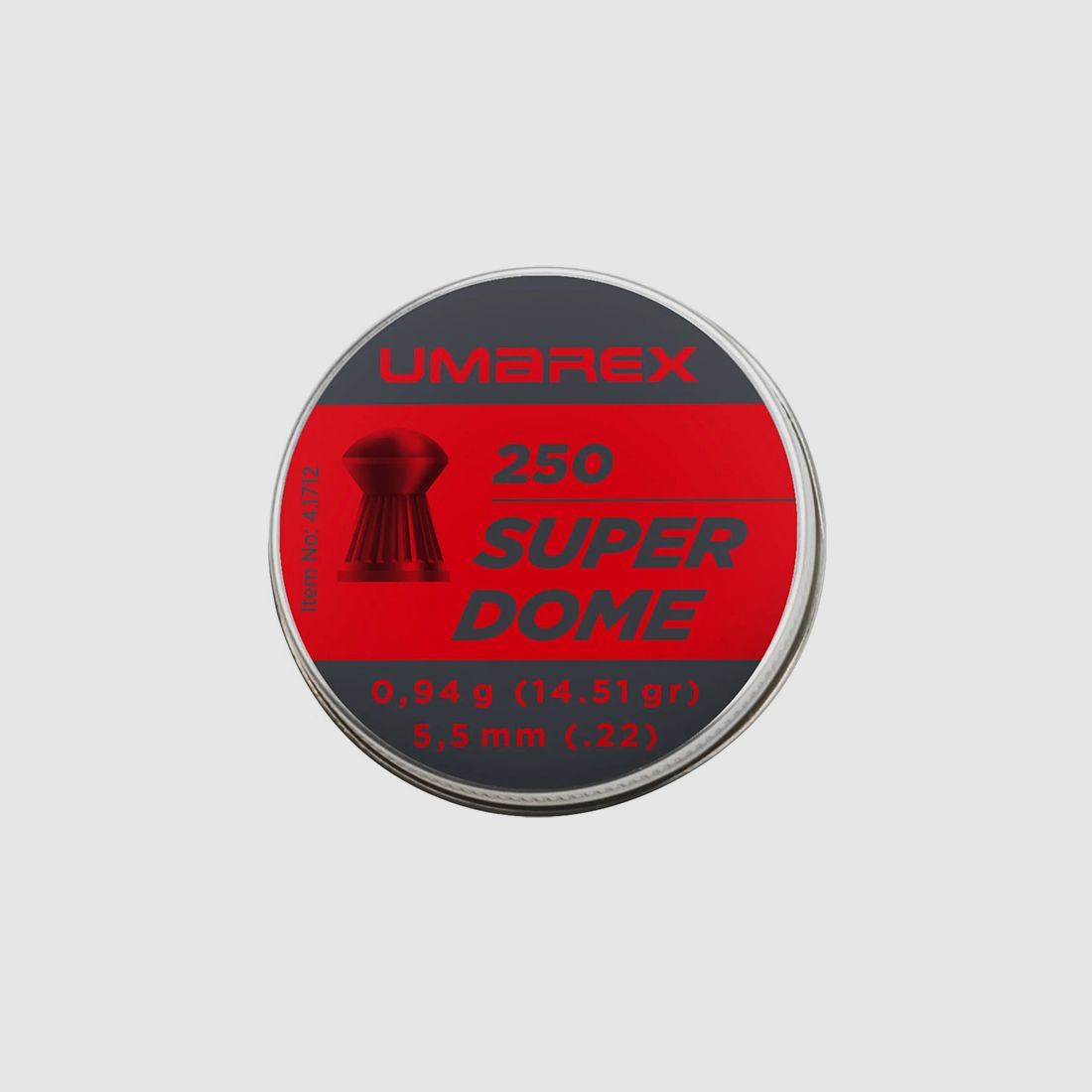 Rundkopf Diabolos Umarex Superdome Kaliber 5,5 mm 0,94 g geriffelt 250 StĂĽck