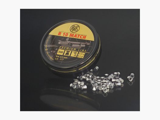 RWS DIABOLO R10 MATCH 4,5MM 500 SZT