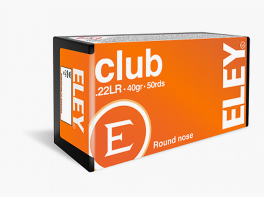 Eley .22 LR 2,6g Round Nose Club Amunicja