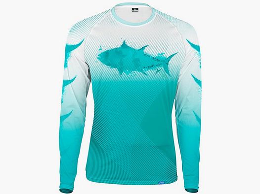 Technisches T-Shirt Creative Atun Türkis Yuki