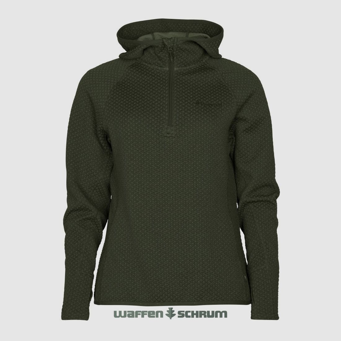 Pinewood Everyday Travel Hoodie D.Green Mel