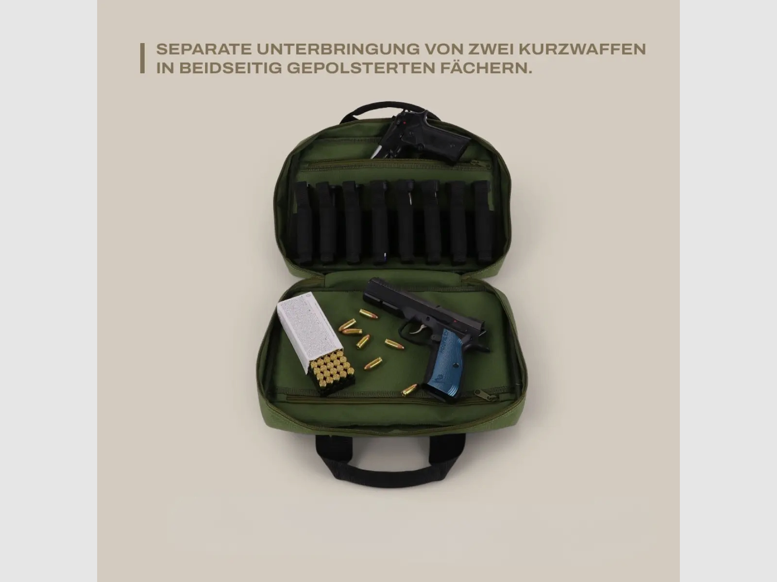 Winter Pistol Bag Forest