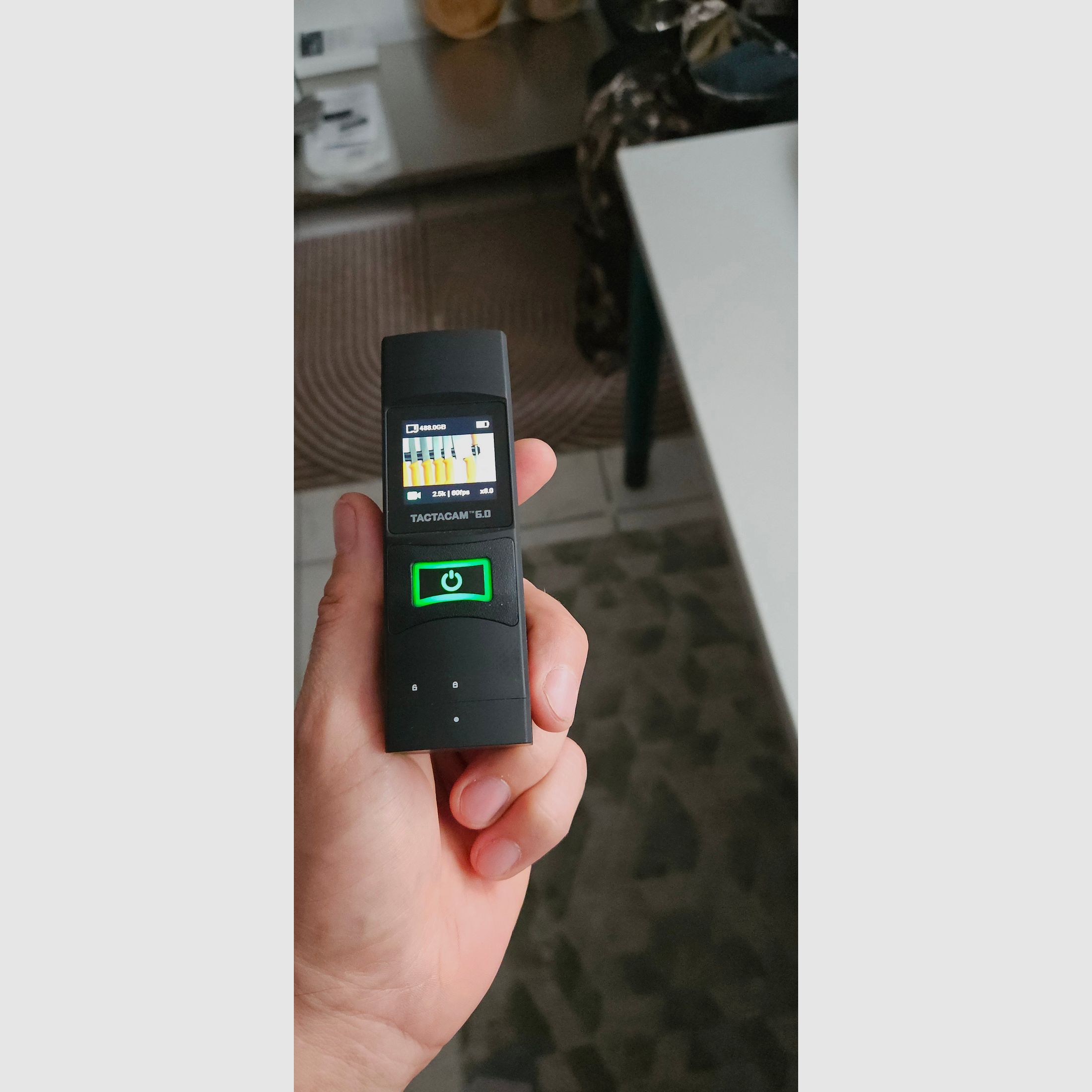 Tactacam 6.0 mit Halterung