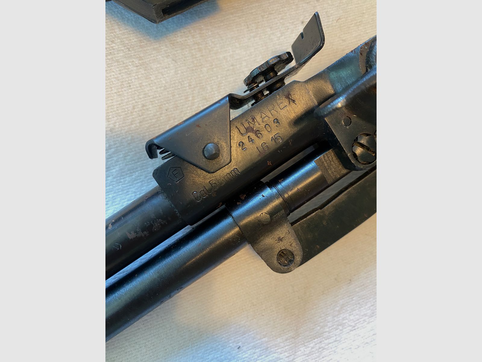 3x carabina de aire comprimido Norica 73, Umarex LG 15/ Mauser SL 300 Sistema 5,5 mm, Crosman Powermatic 500