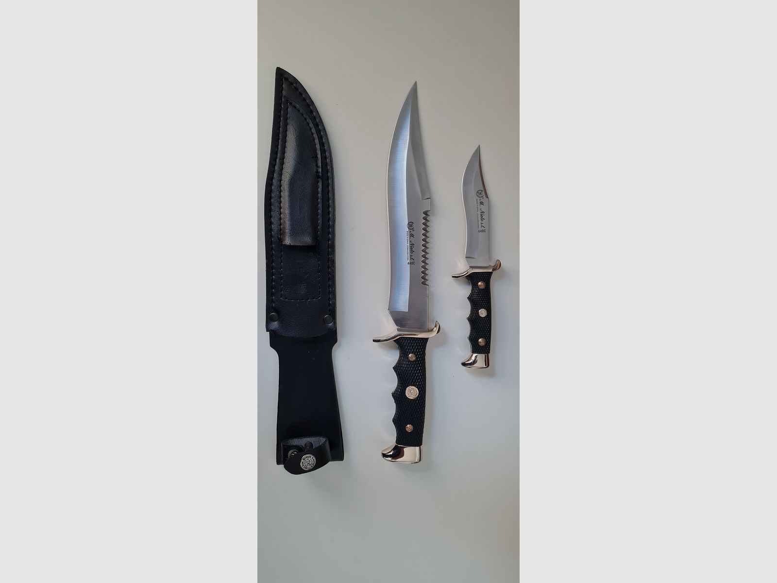 Set di coltelli da caccia con due coltelli