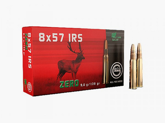 Patronen 8X57 JRS GECO ZERO 9,0 gr.