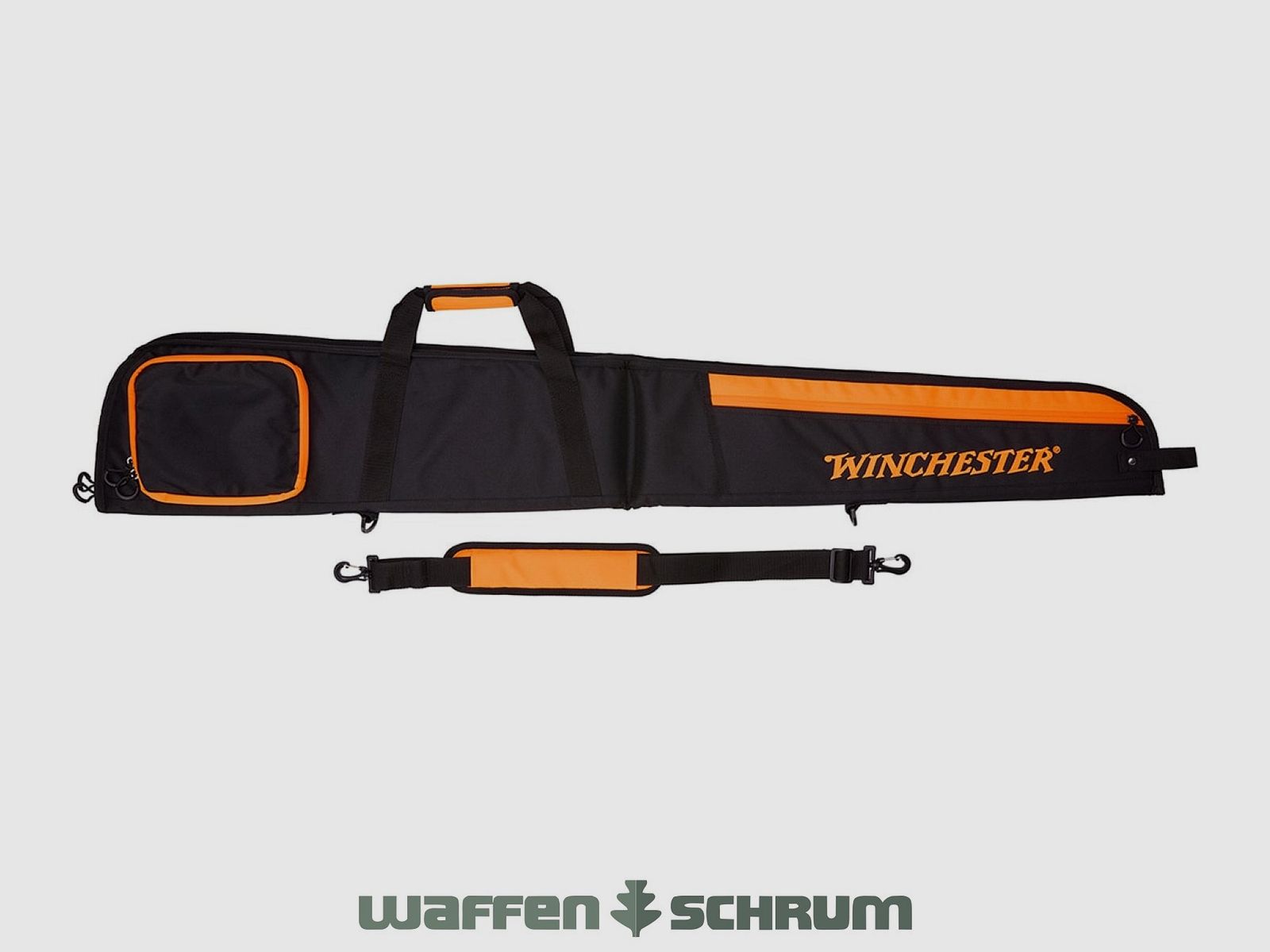Custodia per fucile Winchester Flex Colombus 135cm - nero/arancione
