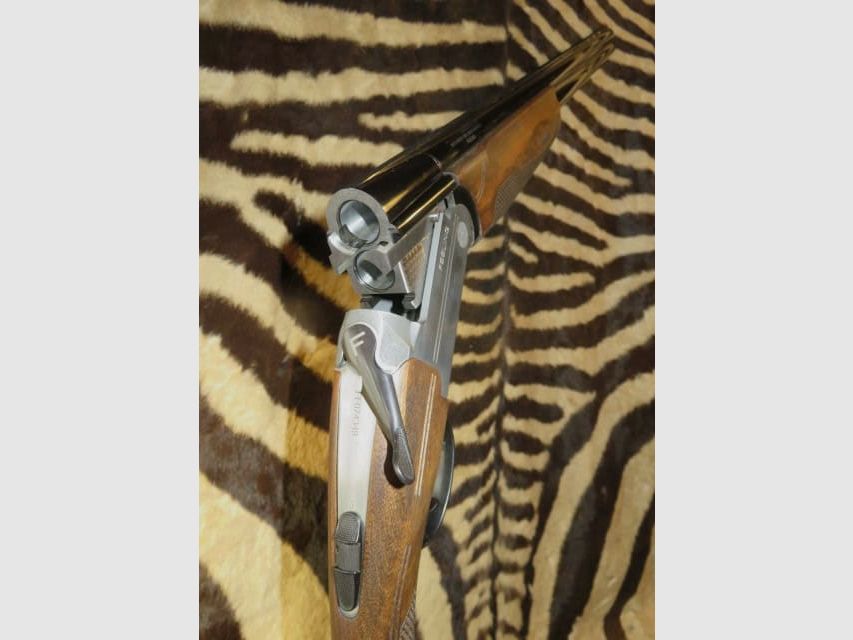 Bockdoppelflinte FRANCHI Feeling Stahl Kal.20/76 Läufe 71cm, Auswerfer, Waffenkoffer, Bild 10 von 10