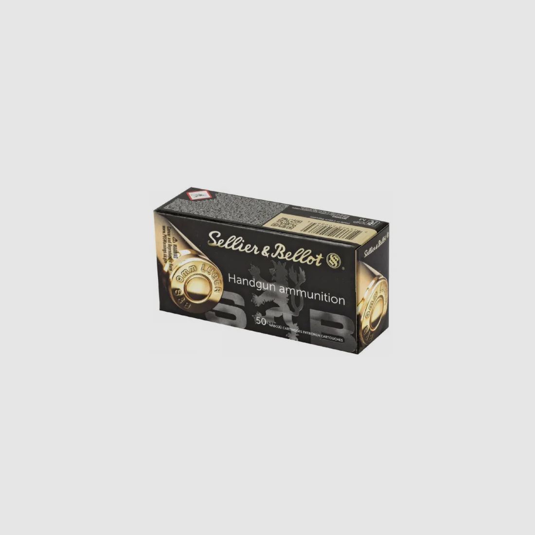 357 MAGNUM FMJ - 158grs 10.25g (50pcs) - Sellier & Bellot, image 1 sur 2