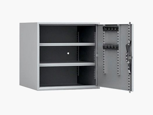 ISS Saarbrücken-Burbach ammunition cabinet – 37x37x35 cm (Color gray, door right hinge)