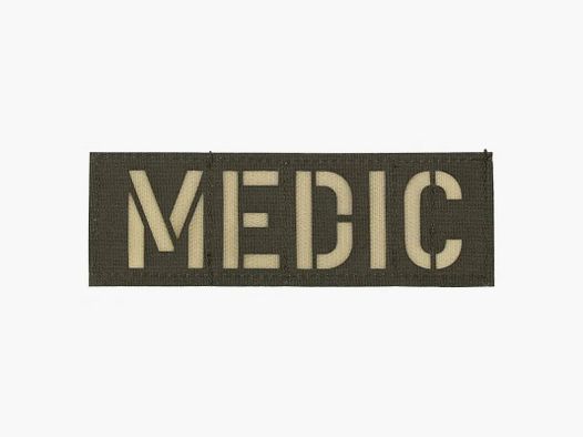 Zentauron Zentauron Patch MEDIC BW oliv sand