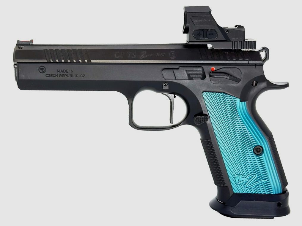 CZ CZ TS 2 KANSAS CITY / VECTOR OPTIC / GRILLO A SINGOLO AZIONE / REGOLAZIONE, immagine 1 di 2