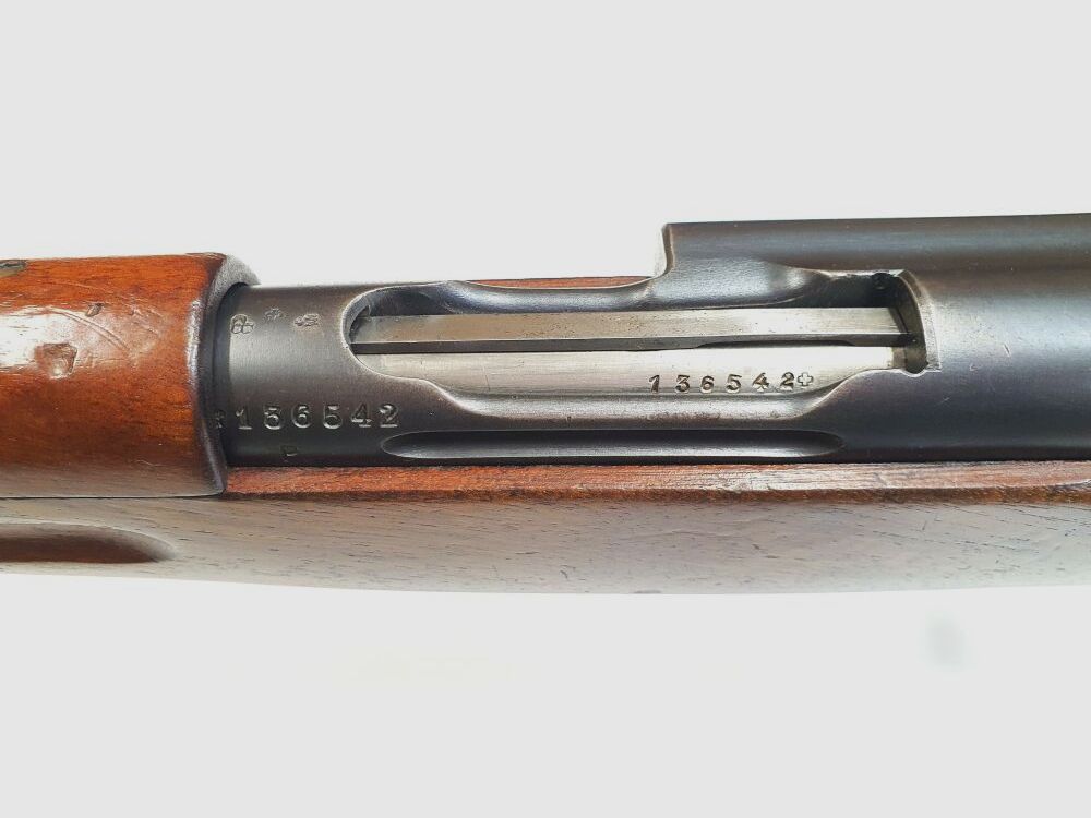 Fabryka broni Bern karabina powtarzalna Fabryka broni Bern Szwajcarski K11 Kaliber 7,5x55 Szwajcarski całkowicie zgodne numery