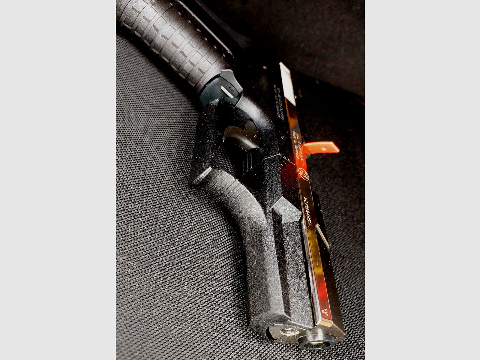 Premium Walther P99 SV NKL Schreckschusspistole 9 mm P.A.K. (PTB 762) P 99 Nickel-Finish [CNC-gefräster Stahlverschluss NKL] NEU!