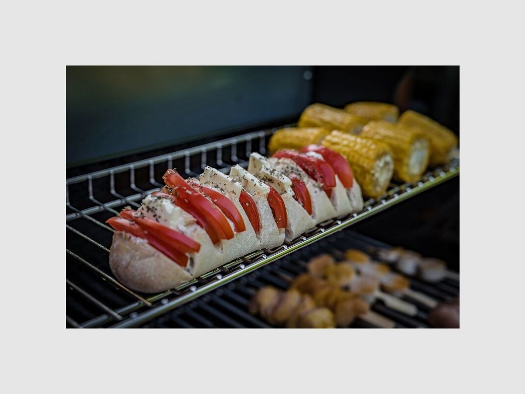 Grillfürst Gasgrill G510E mit Edelstahl Rosten