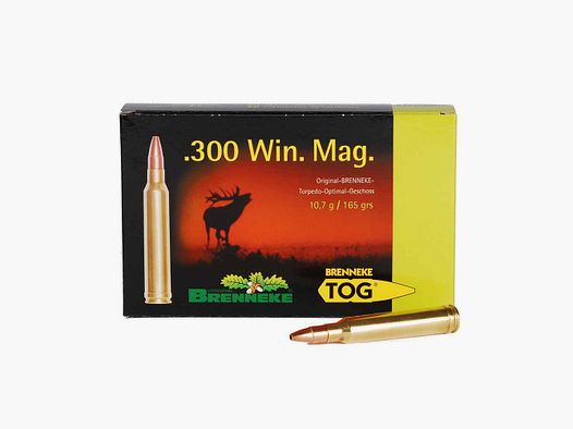 .300 Win. Mag. TOG 10,7g/165 grs. Brenneke