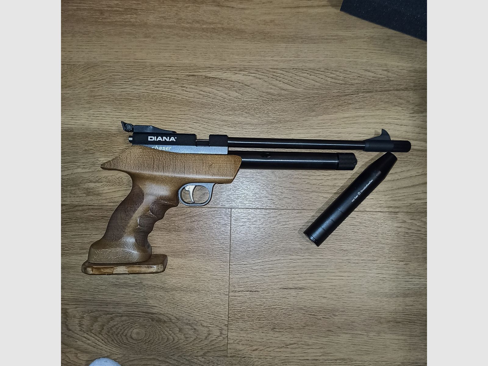 Diana Chaser Rifle Set 4.5mm with a lot of accessories.