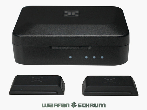 Batterie aggiuntive Nocpix per Magic Zoom della serie Mate, 2 batterie in un set con stazione di ricarica