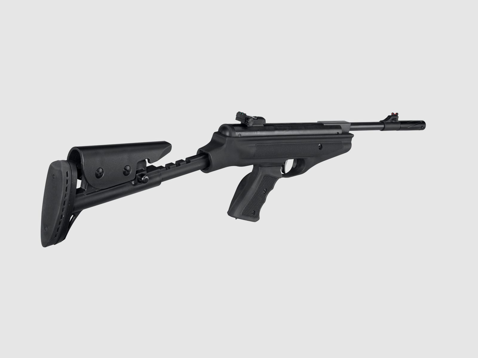 Mercury air Luftpistole 25 Super Charger Tactical mit Anschlagschaft ohne Set, Kal. 4,50