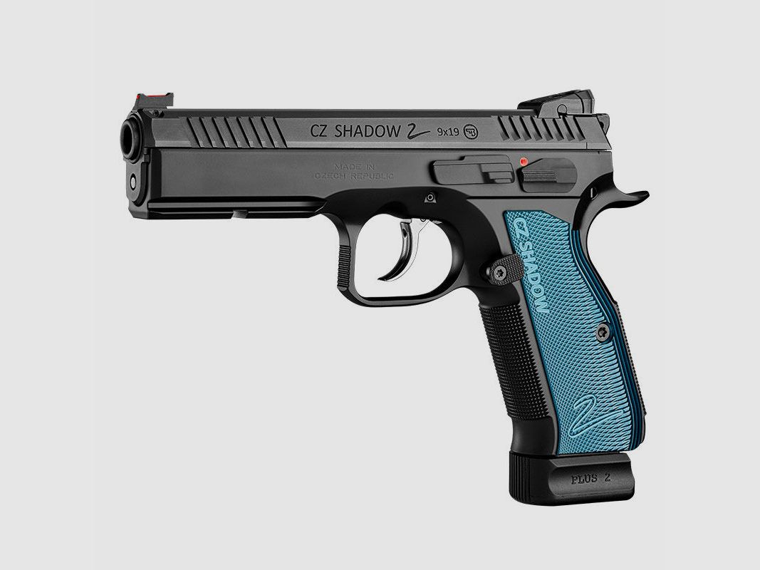 CZ Shadow 2 Urban Nero/Blu, immagine 2 di 2