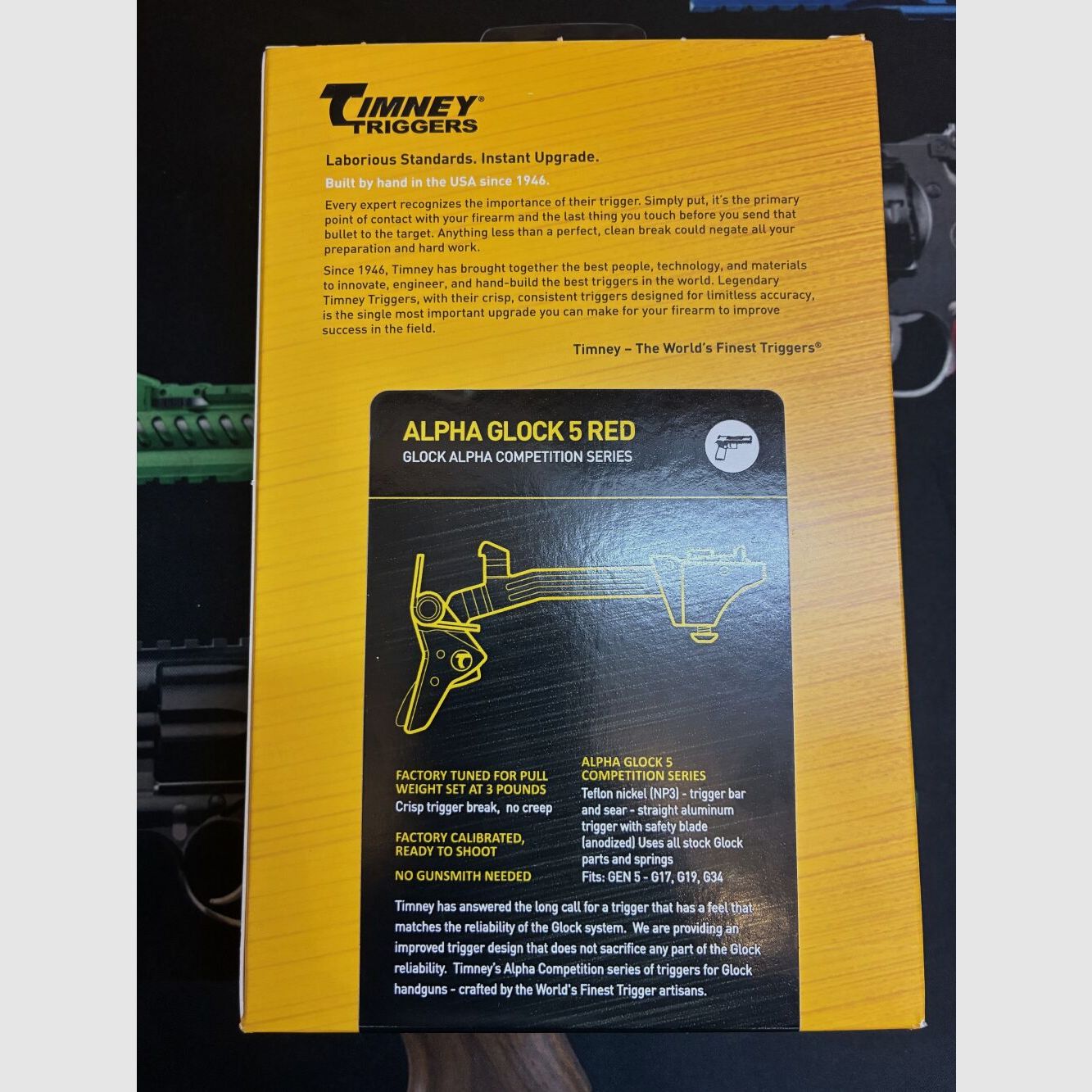 Timney Abzug Glock Gen5 1362 Gramm, Bild 2 von 3