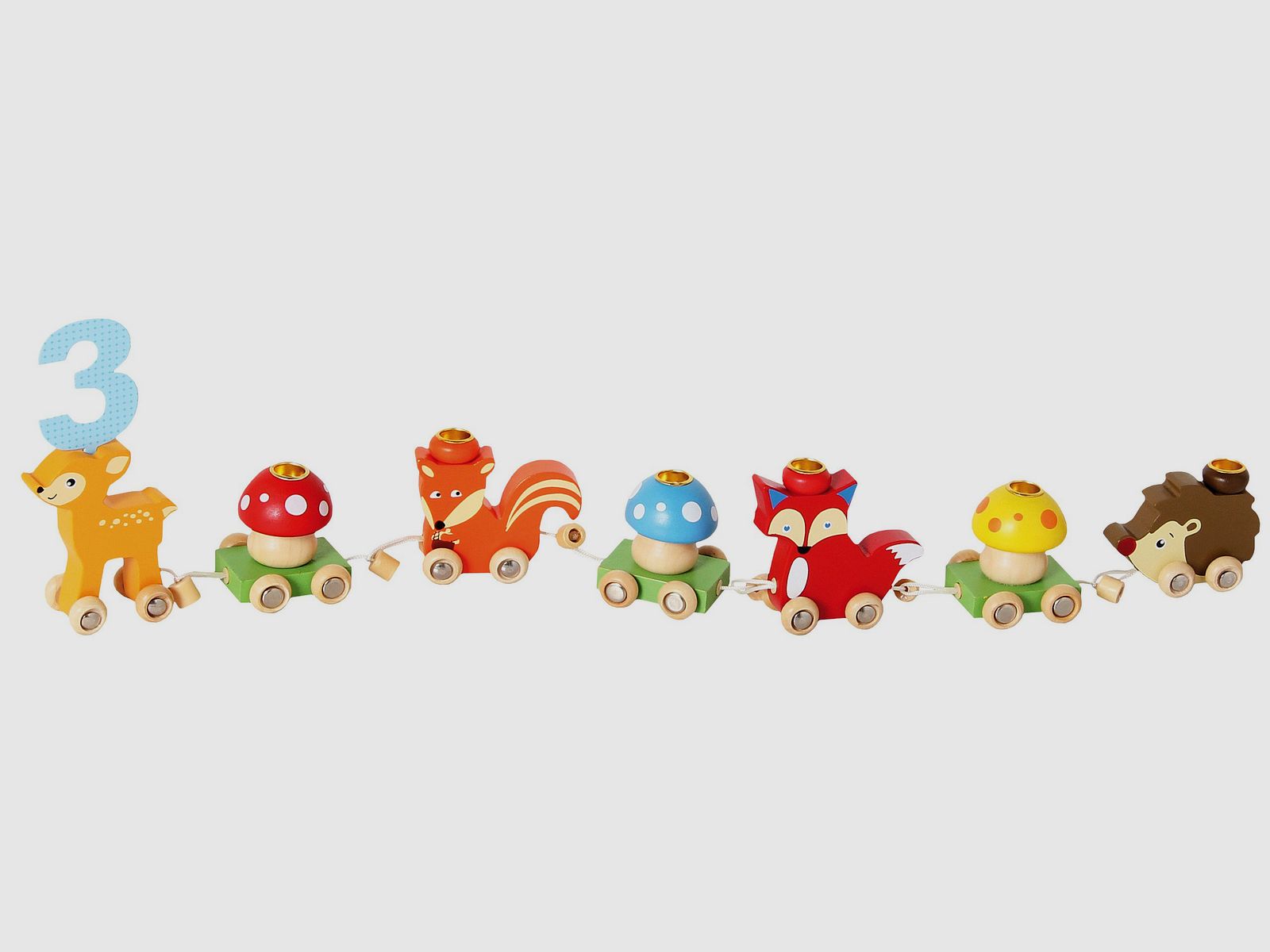 Verjaardagstrein Bosdieren